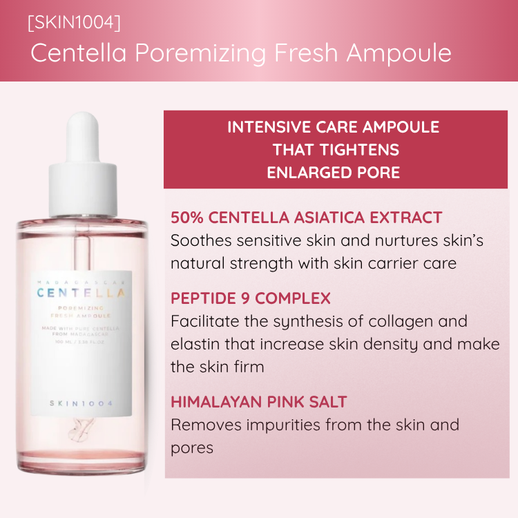 [SKIN1004] Madagascar Centella Poremizing Fresh Ampoule 100ml