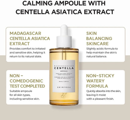 SKIN1004 - Madagascar Centella Ampoule key ingredients