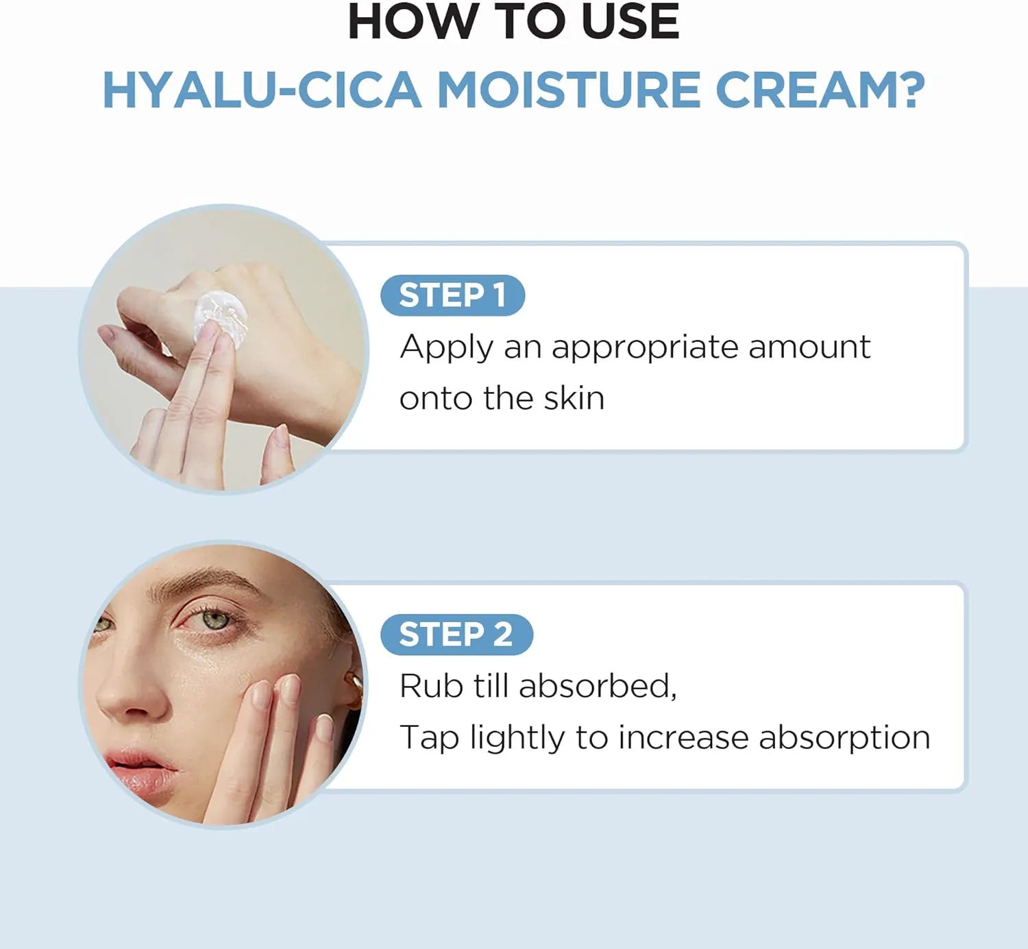 SKIN1004 - Madagascar Centella Hyalu-Cica Moisture Cream how to use