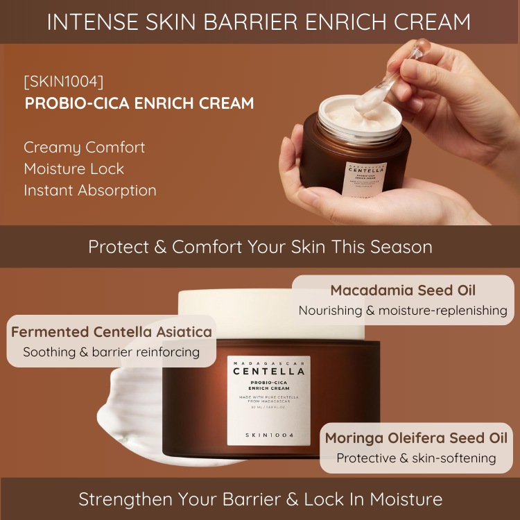 [SKIN1004] Madagascar Centella Probio-cica Enrich Cream 50ml