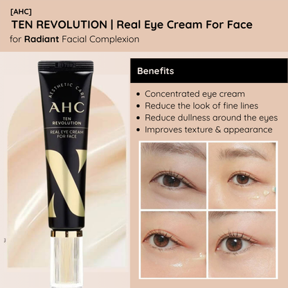 [AHC] TEN Revolution Real Eye Cream for Face - 30ml