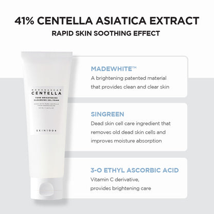 [SKIN1004] Madagascar Centella Tone Brightening Cleansing Gel Foam - 125ml