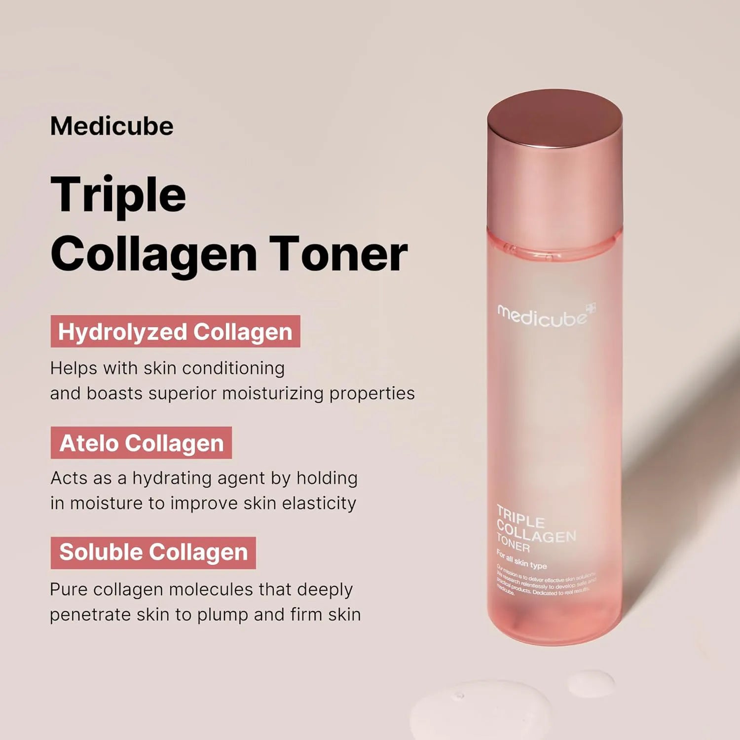 Medicube – Triple Collagen Toner Image Description